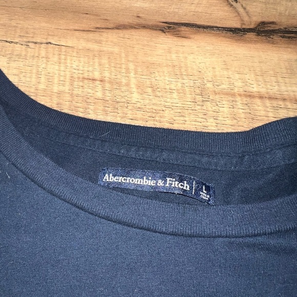 dark blue long sleeve tee - Picture 4 of 5